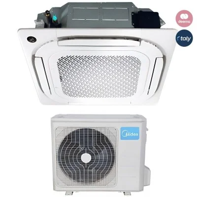 Midea Cassette Air Conditioner 23,800 BTU Inverter - White